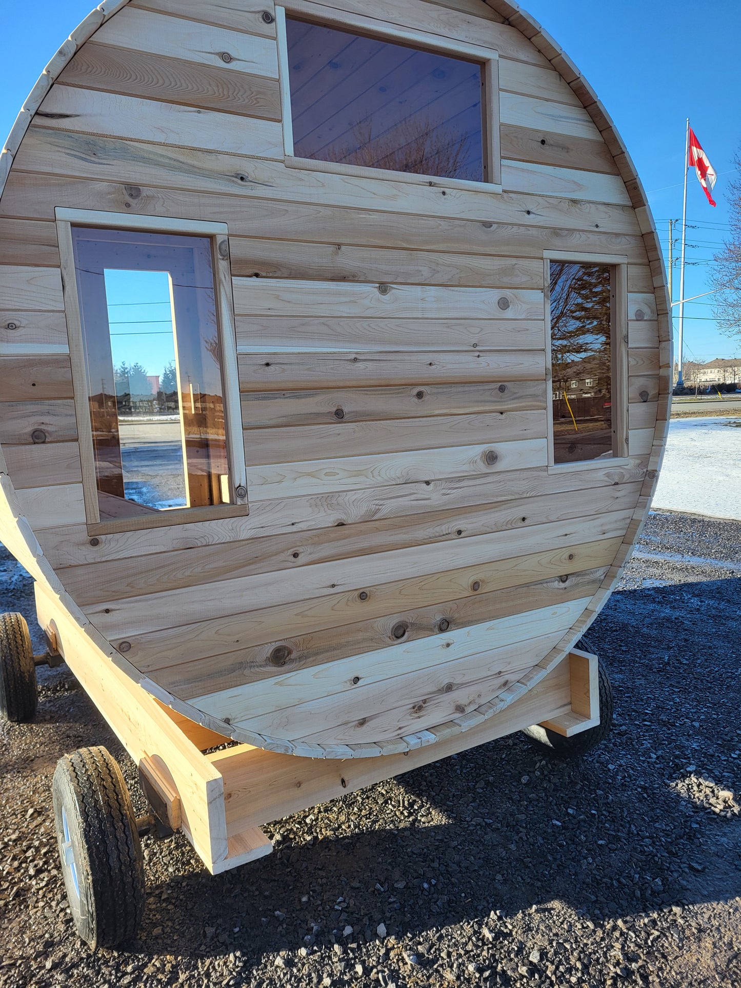 6' Barrel Sauna
