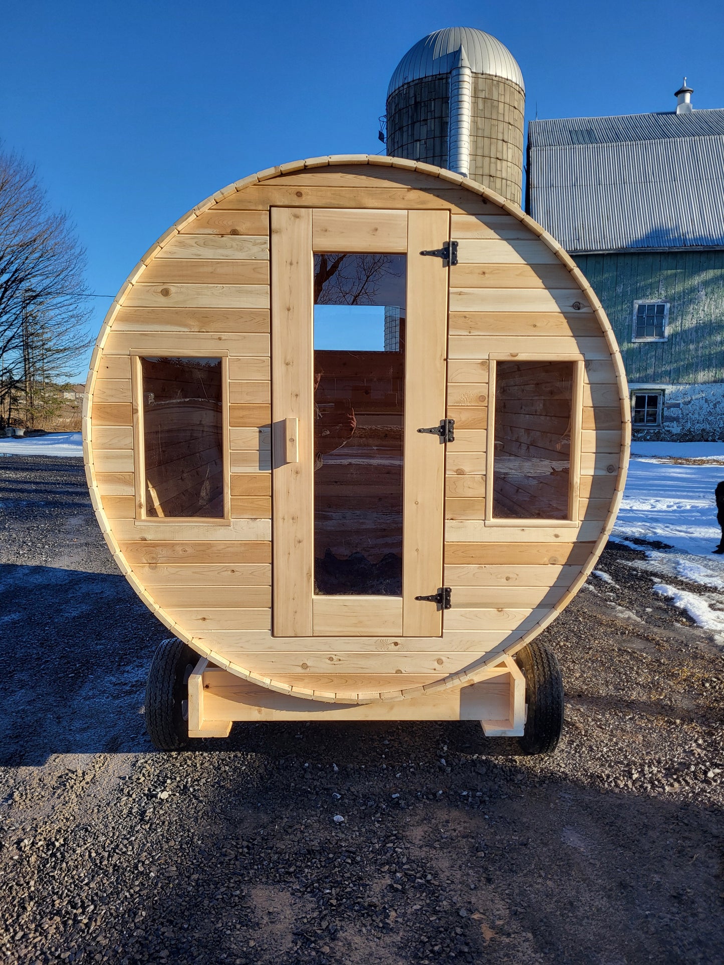 6' Barrel Sauna