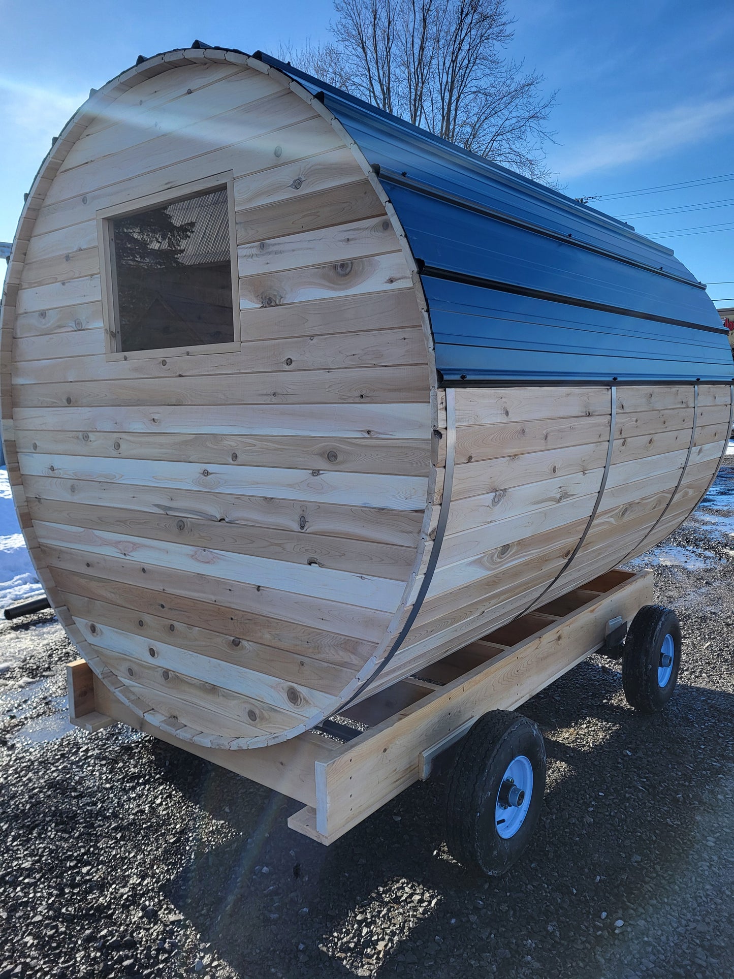 8' Barrel Sauna