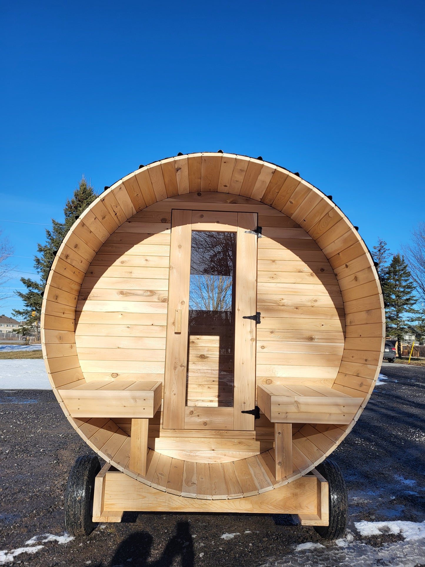 6' Barrel Sauna