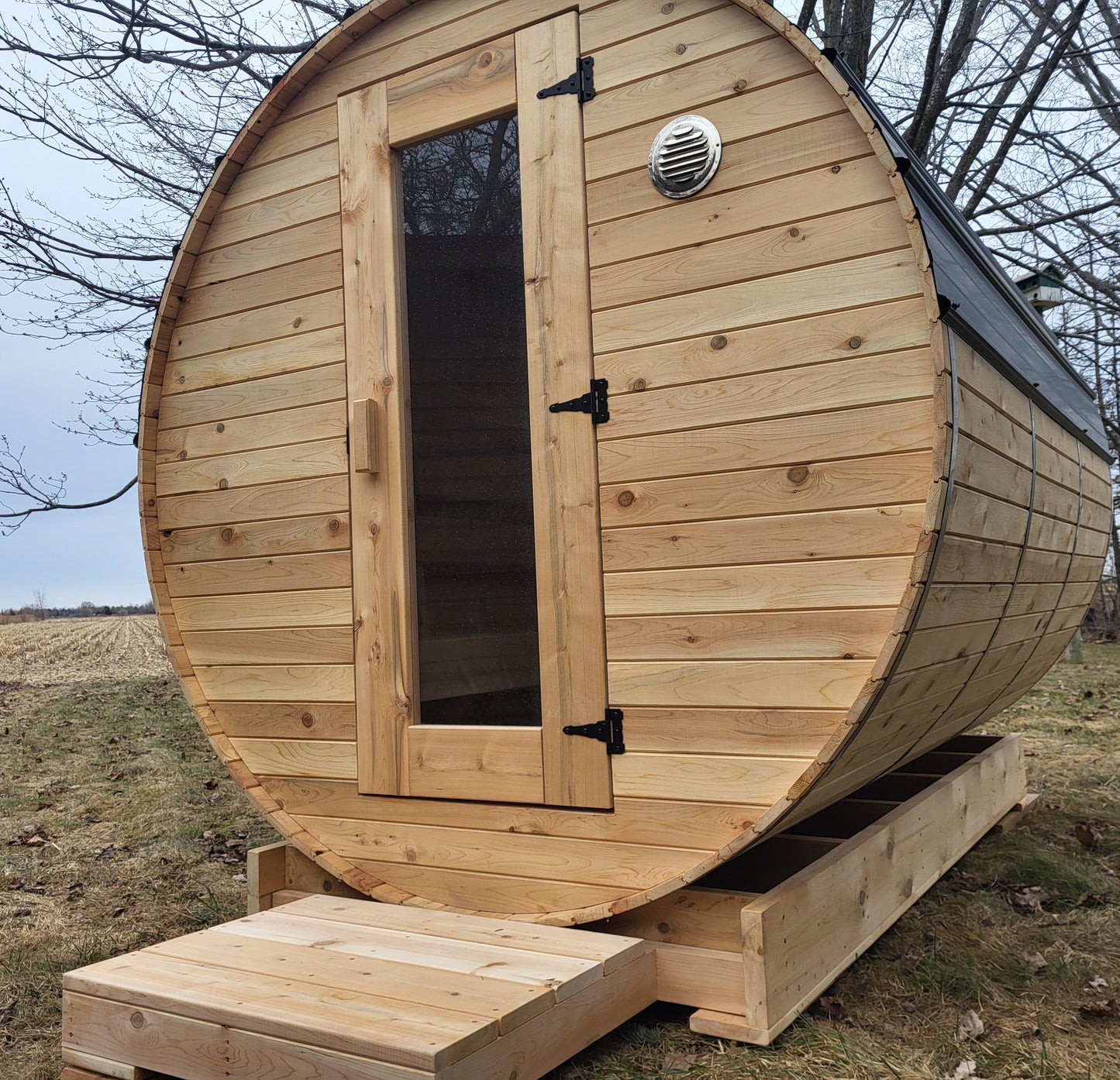 6' Barrel Sauna