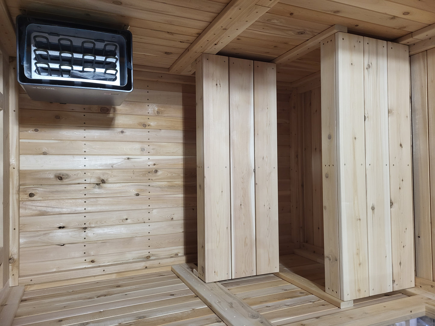 4' × 6' indoor sauna kit