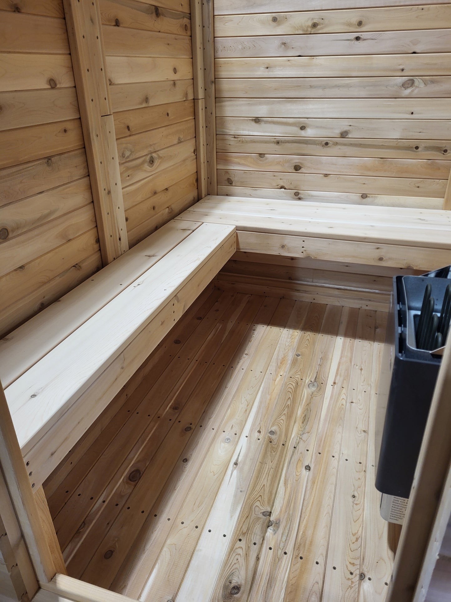 4' × 6' indoor sauna kit