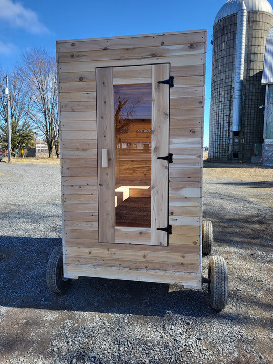 4' × 6' indoor sauna kit