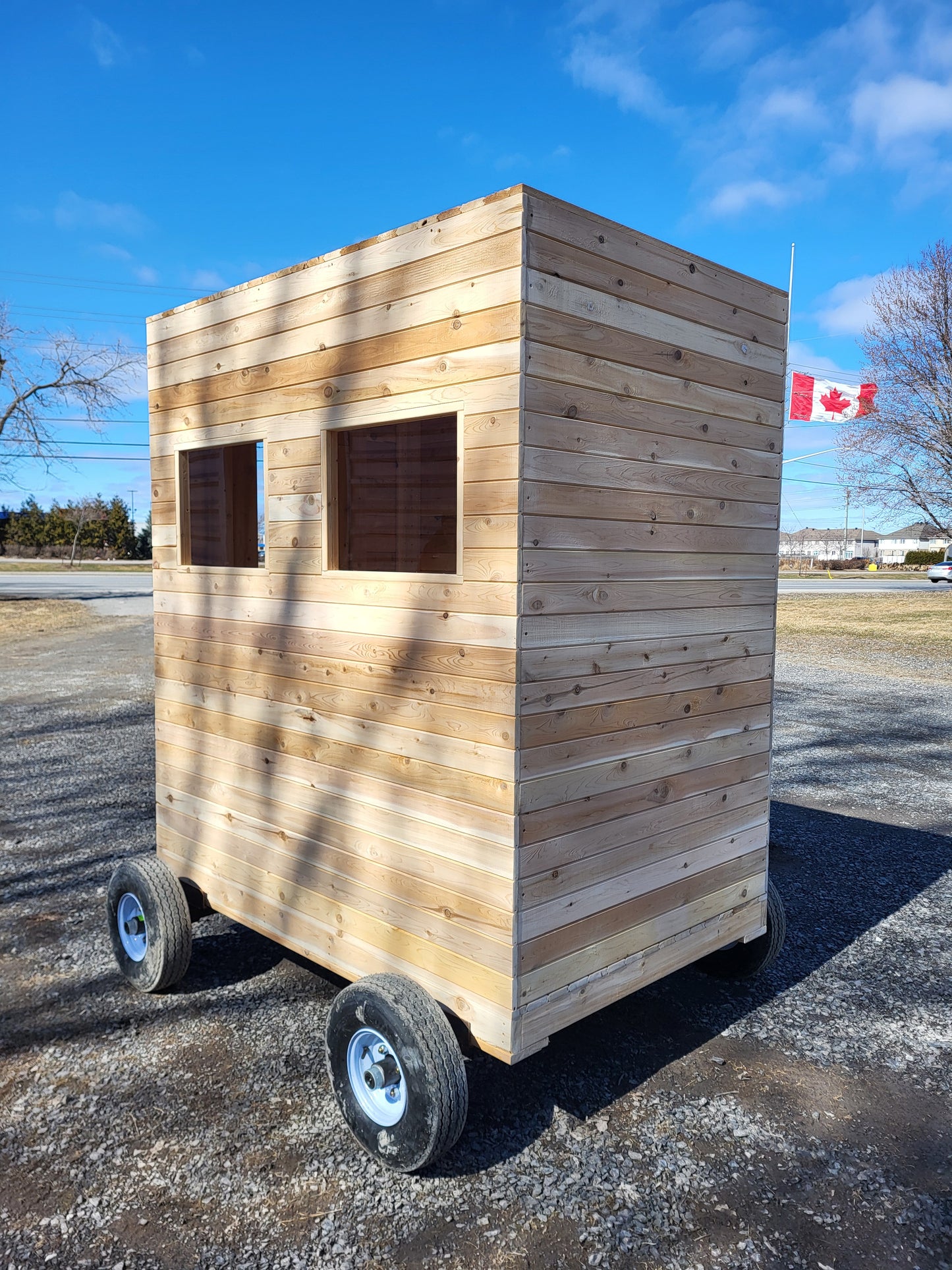 4' × 6' indoor sauna kit