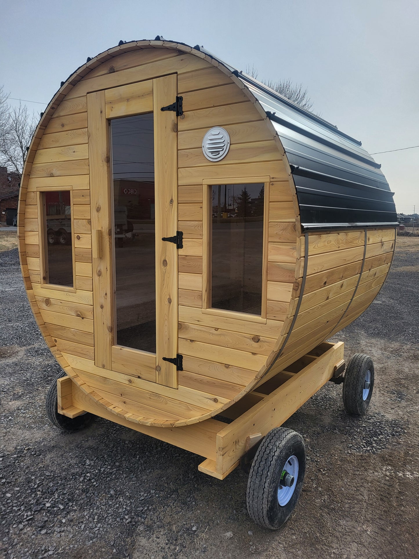 6' Barrel Sauna