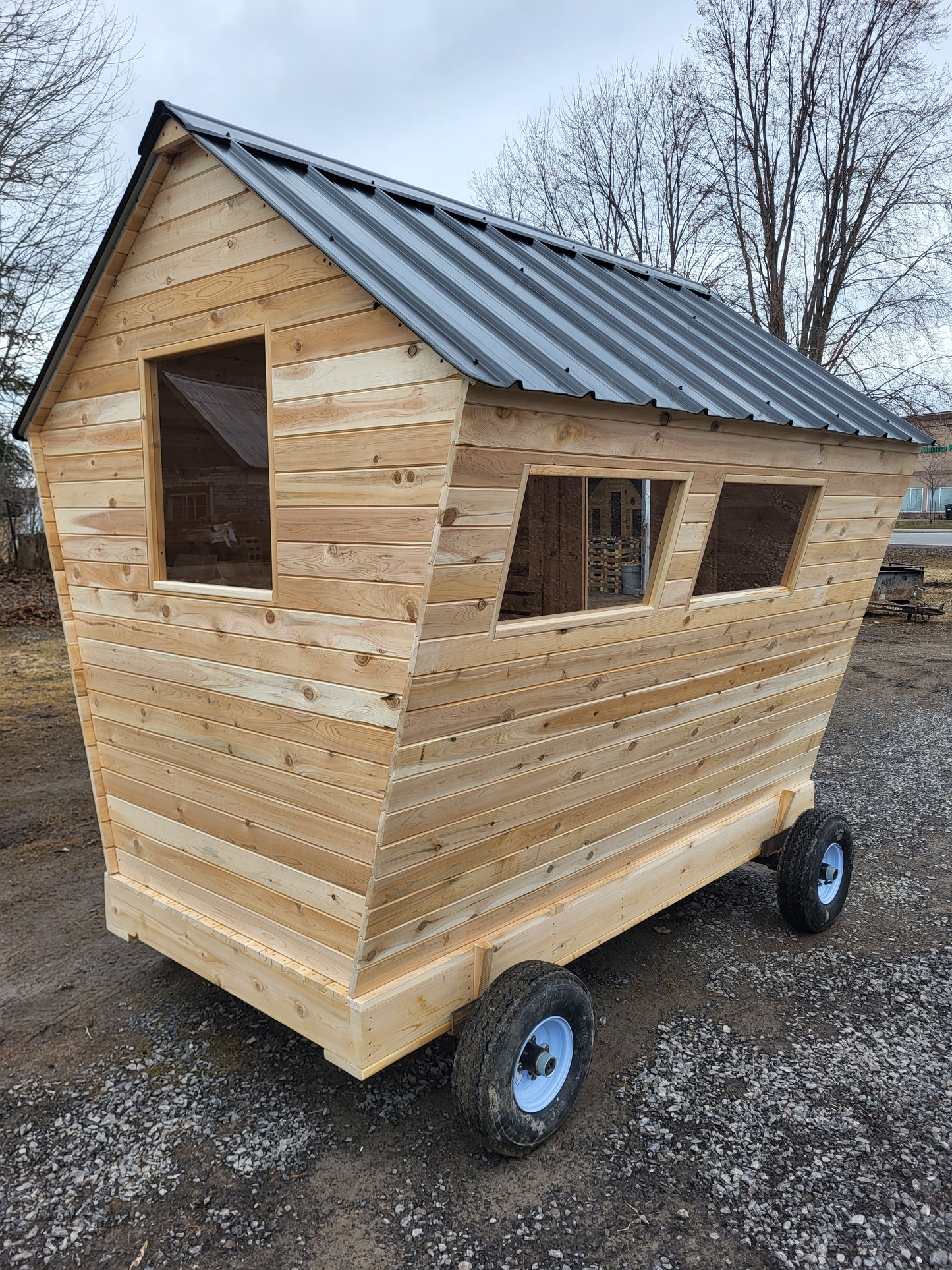 8' birdhouse sauna