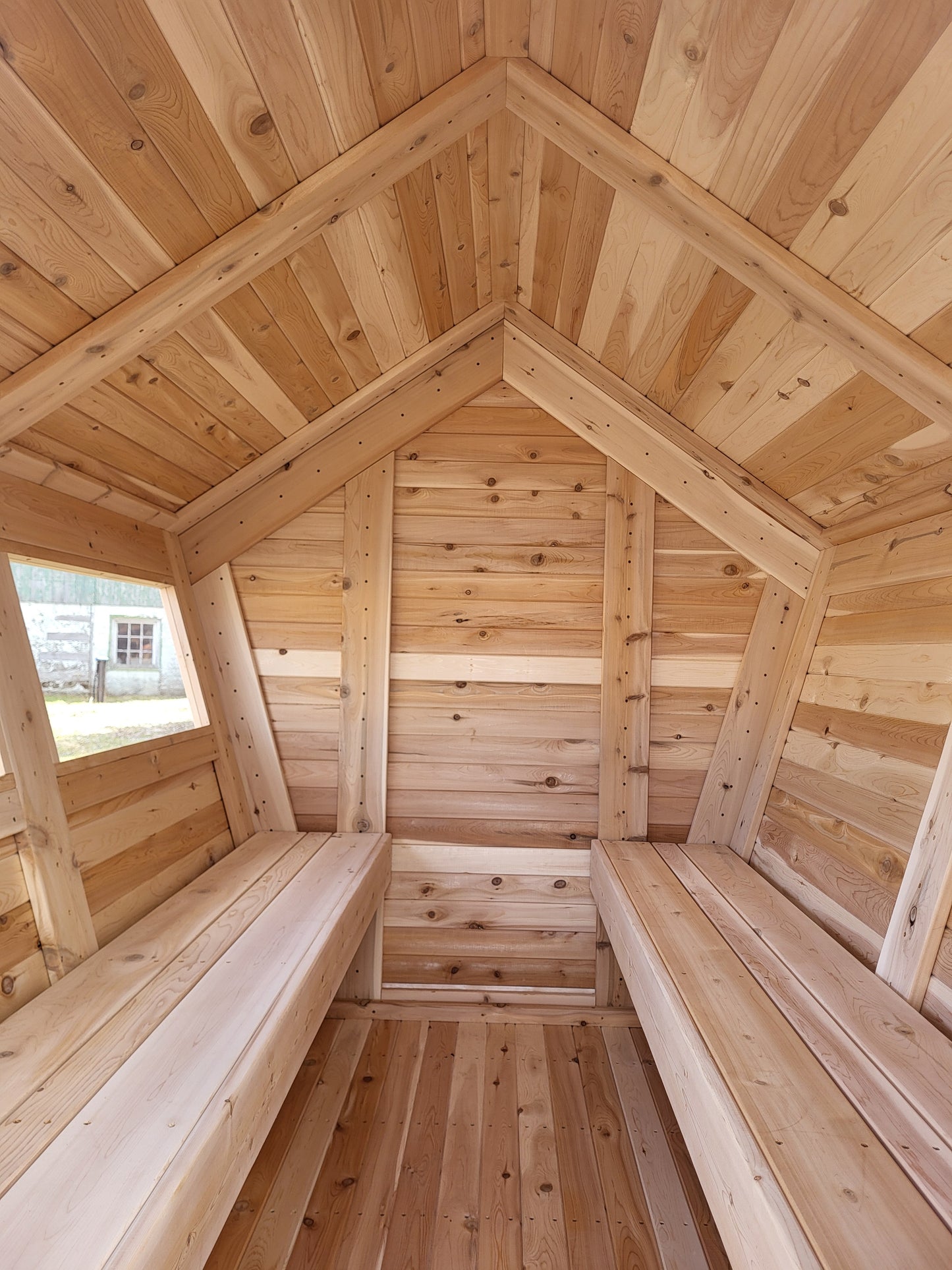 8' birdhouse sauna