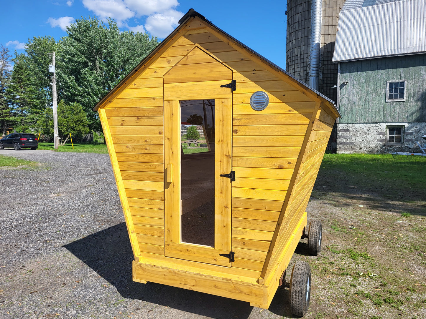 8' birdhouse sauna