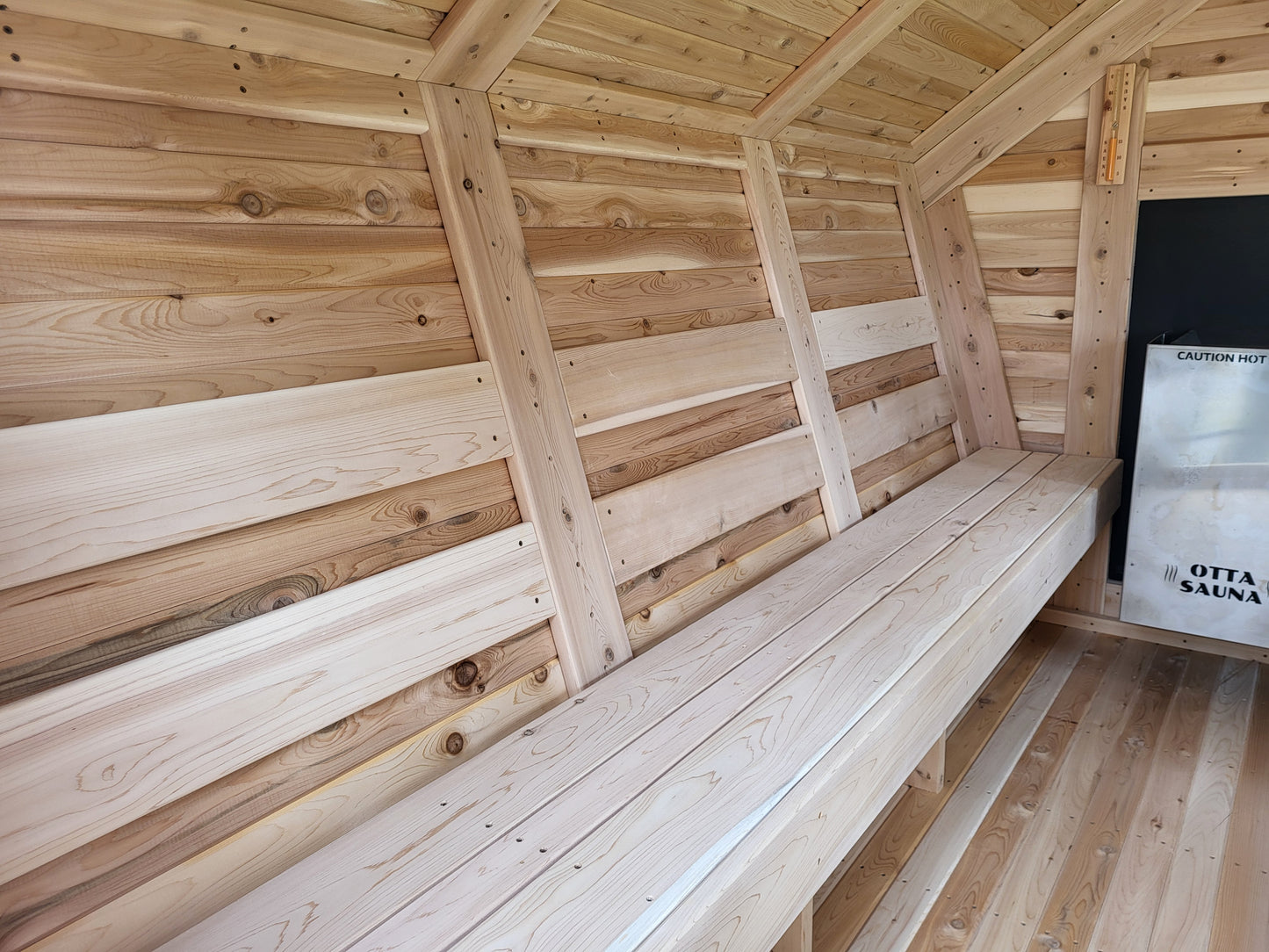 10' birdhouse sauna