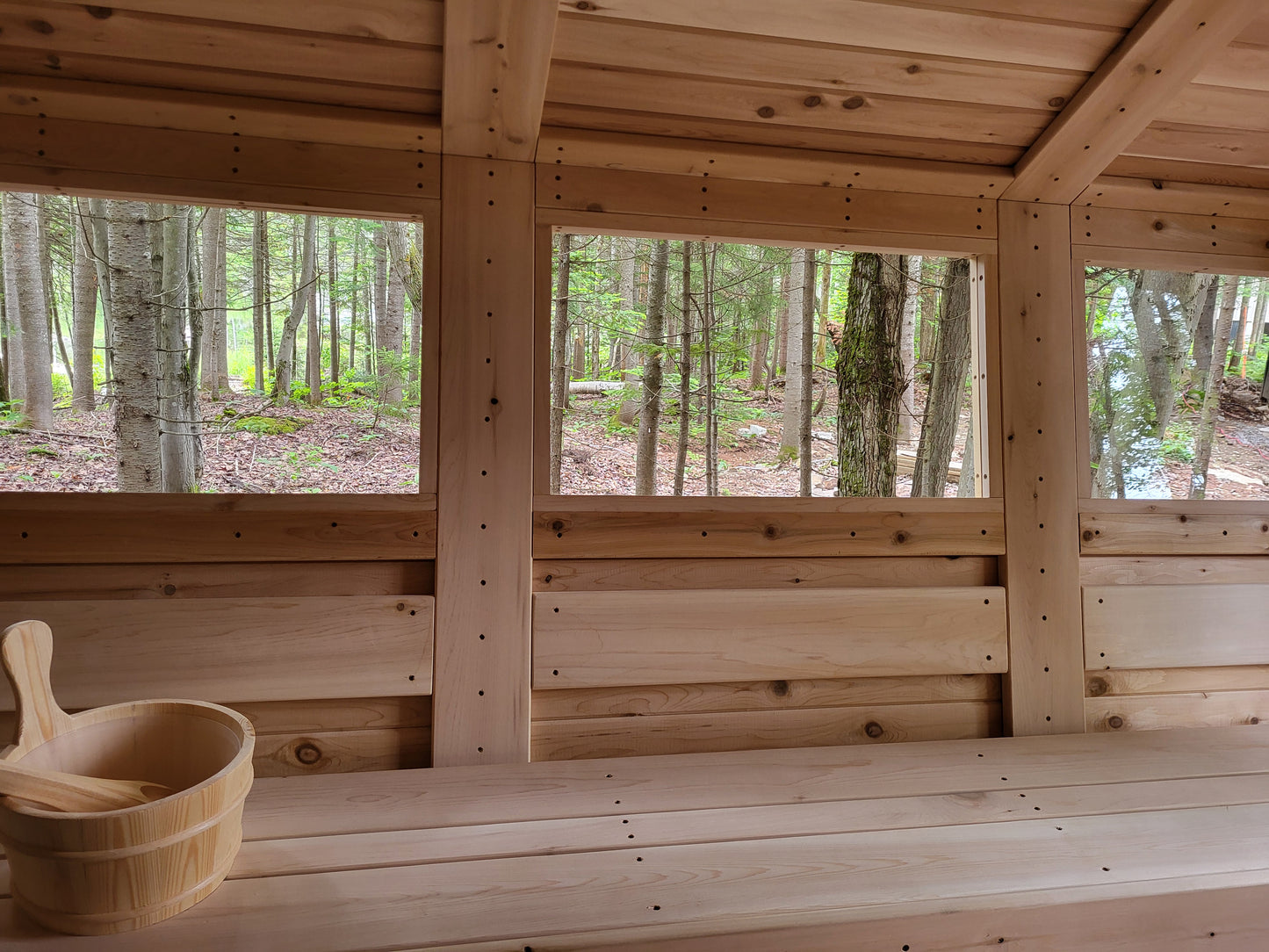 10' birdhouse sauna