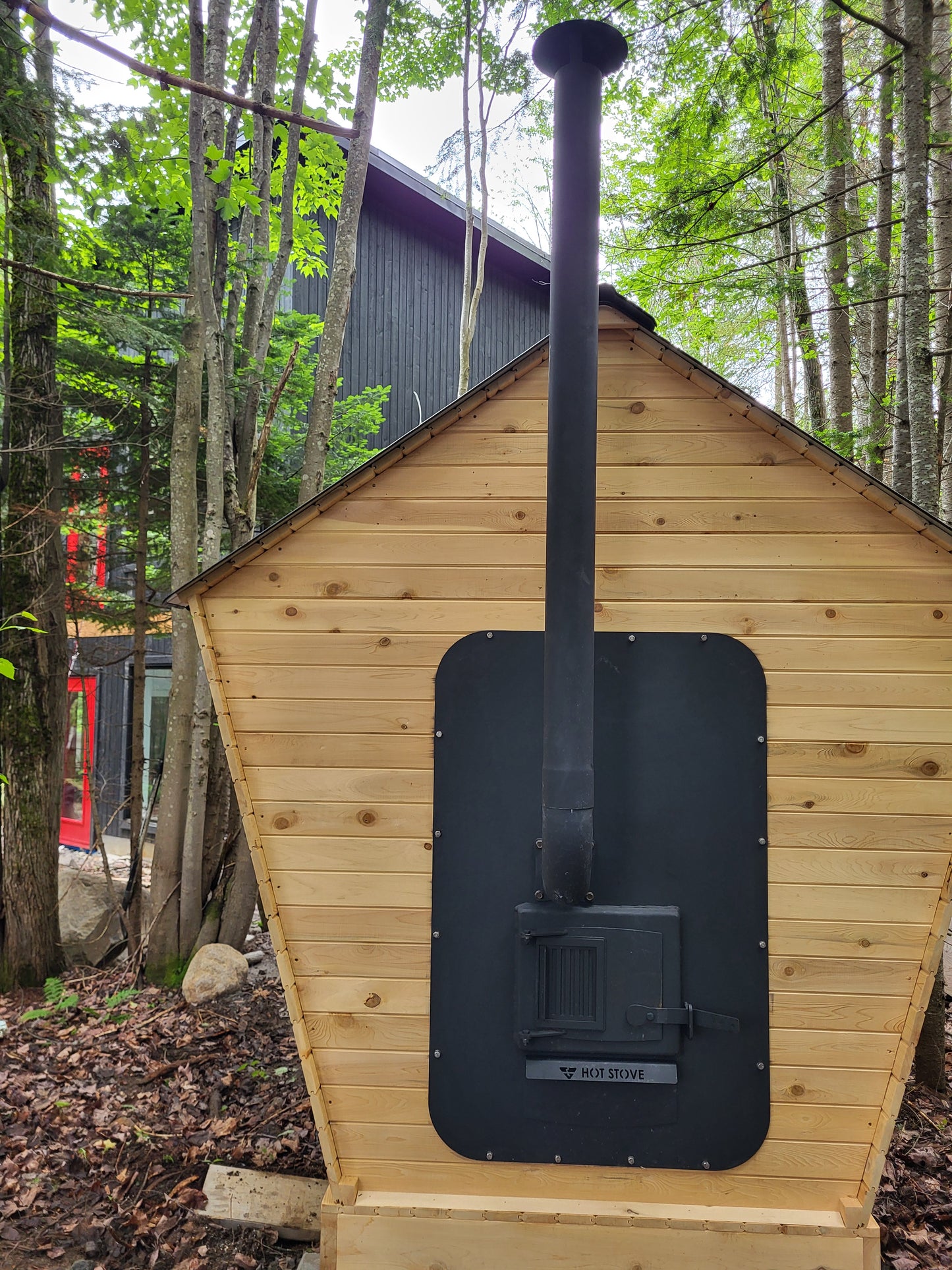 10' birdhouse sauna