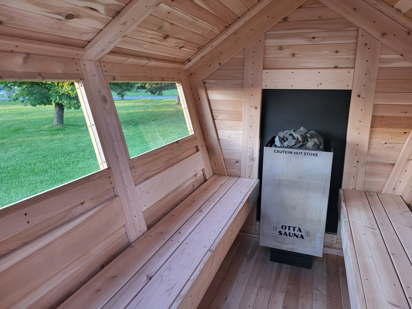 8' birdhouse sauna - for rent