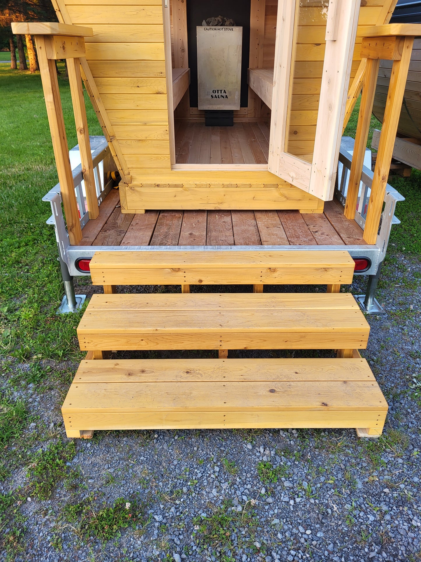 8' birdhouse sauna - for rent