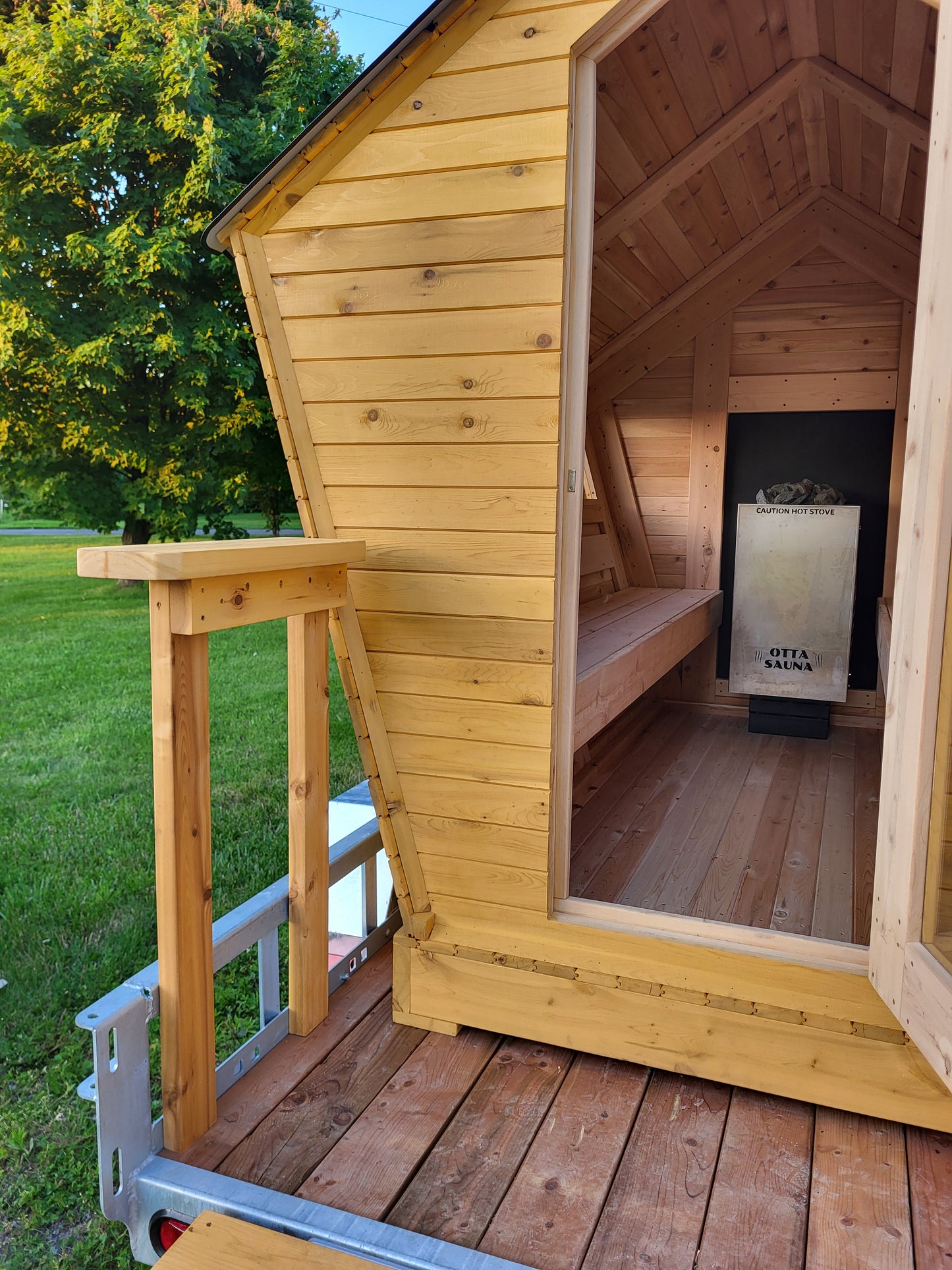 8' birdhouse sauna - for rent