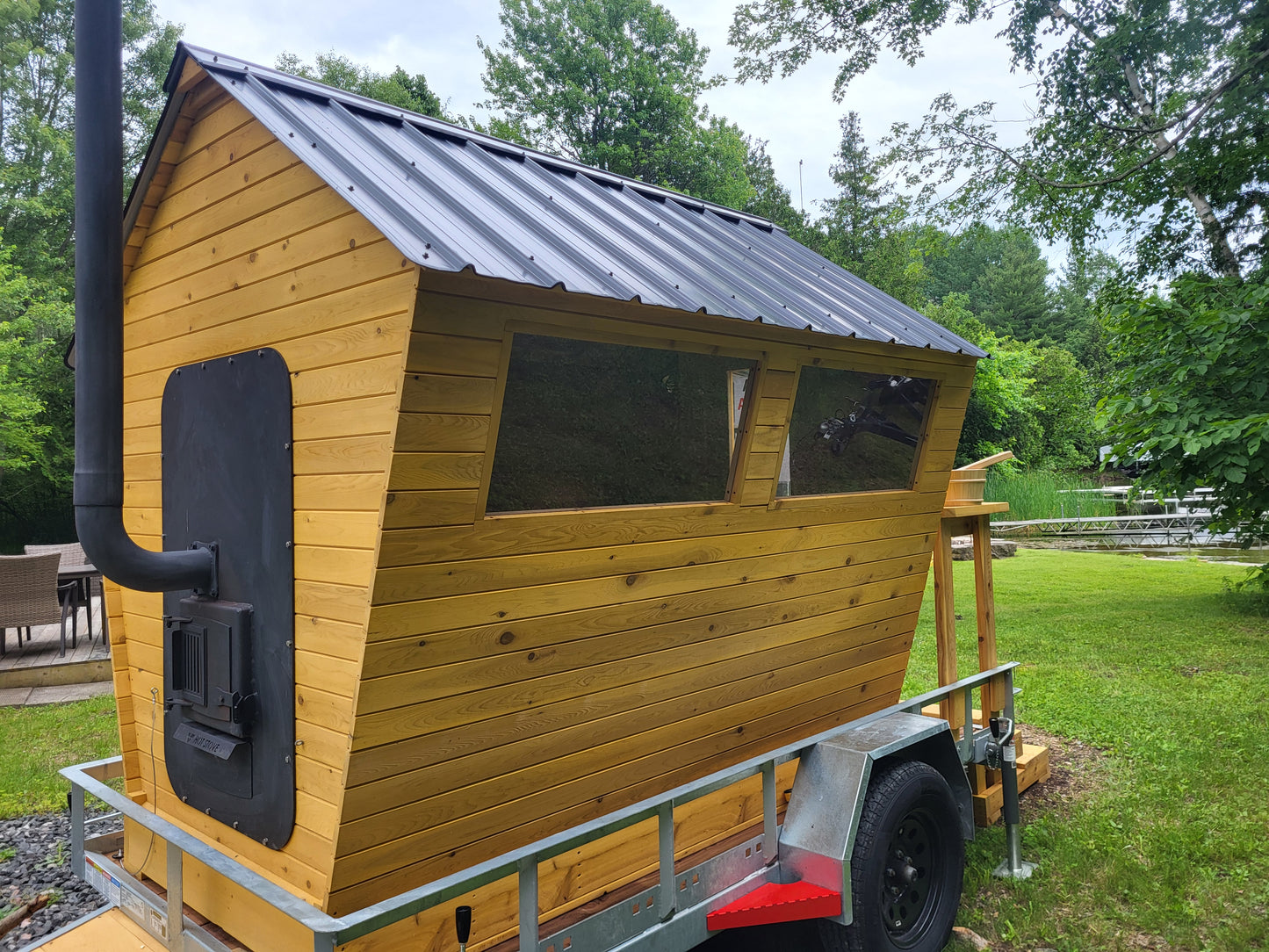 8' birdhouse sauna - for rent