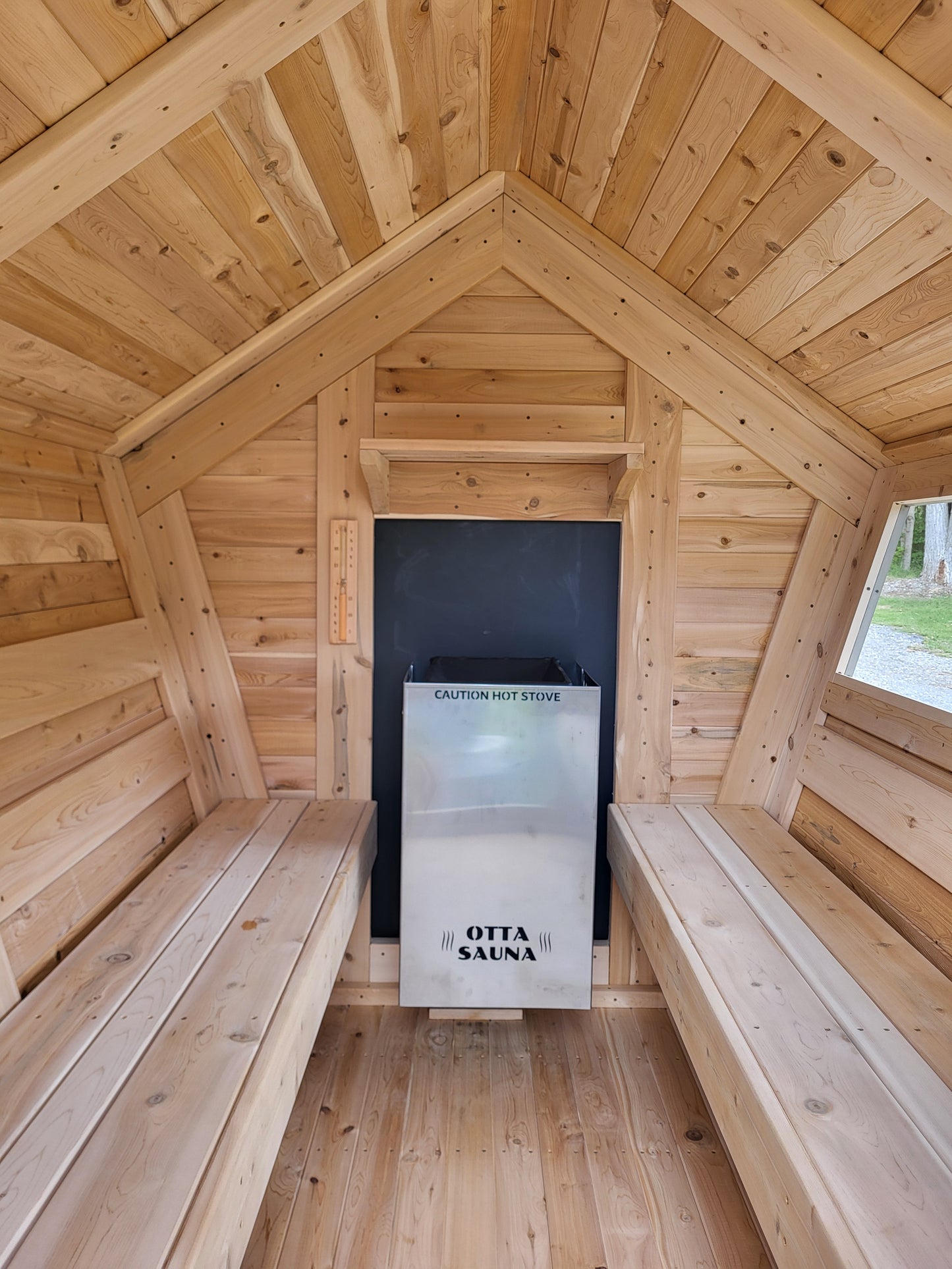 8' birdhouse sauna