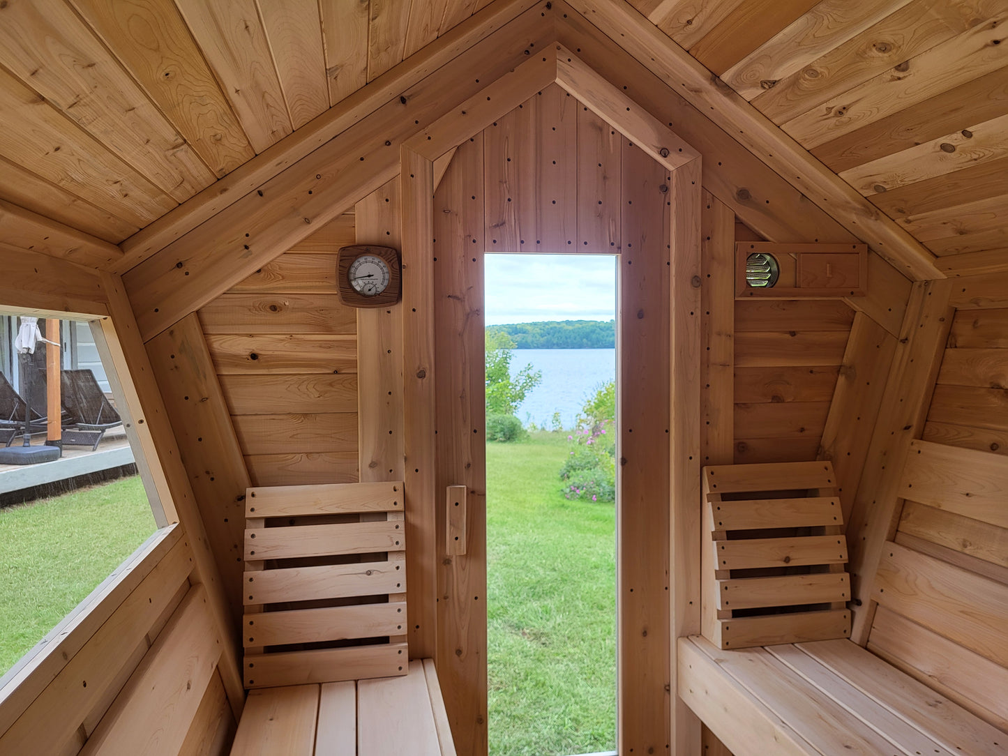 8' birdhouse sauna