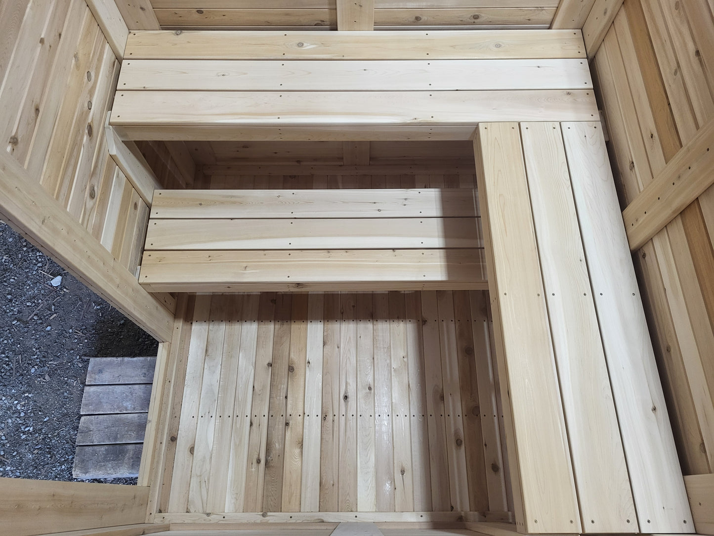 6' x 6' sauna kit