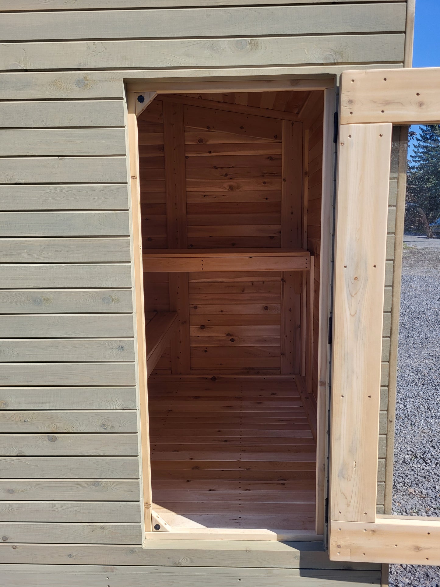 6' x 6' sauna kit