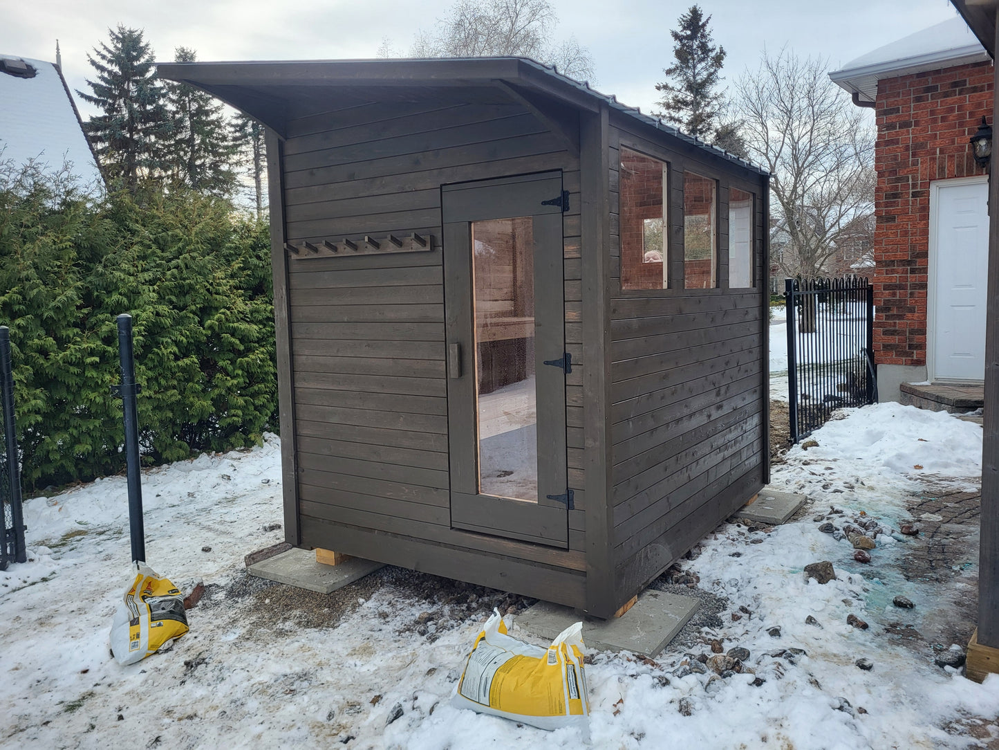 6x8 Finnish Cabin Sauna