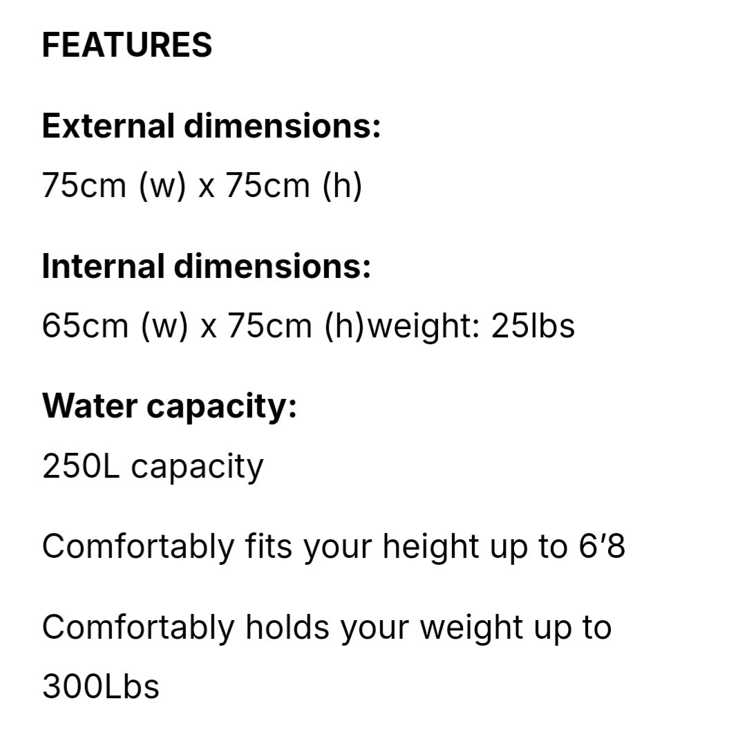Coldture Cold Plunge - Ultra Barrel Light