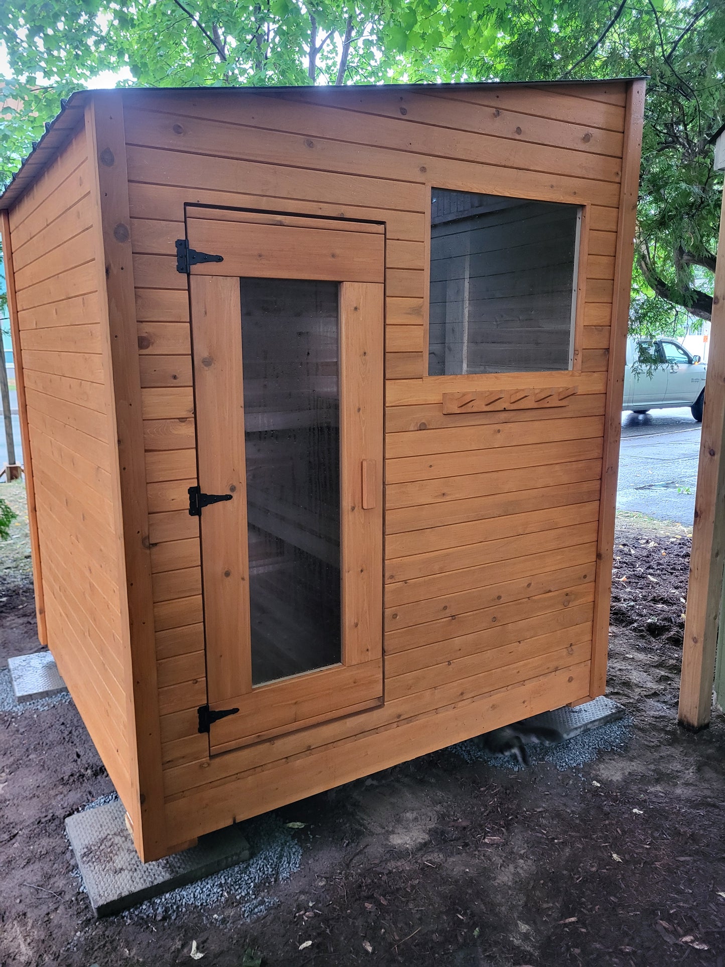 6' x 6' sauna kit