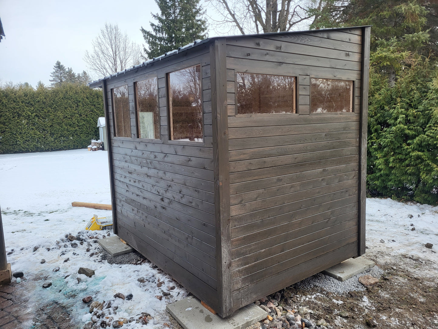 6x8 Finnish Cabin Sauna