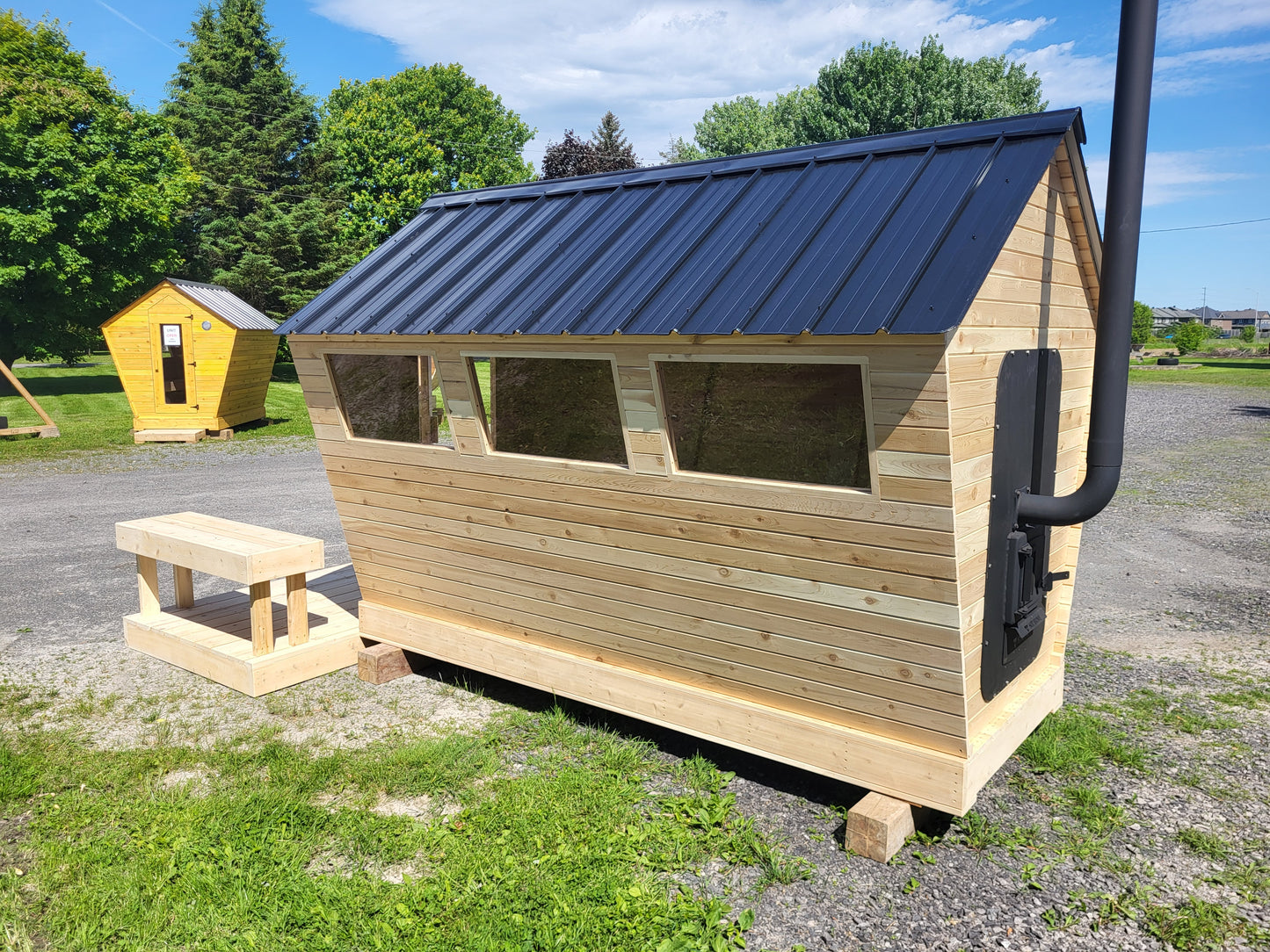 10' birdhouse sauna