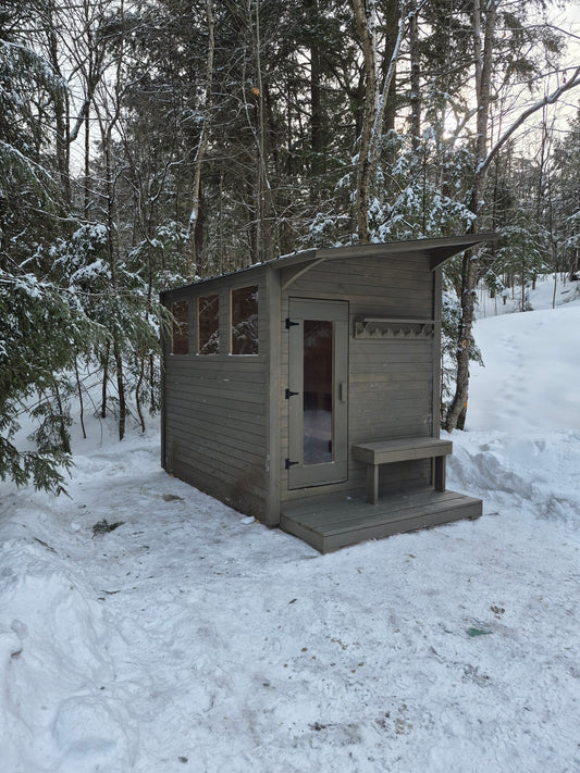6x8 Finnish Cabin Sauna