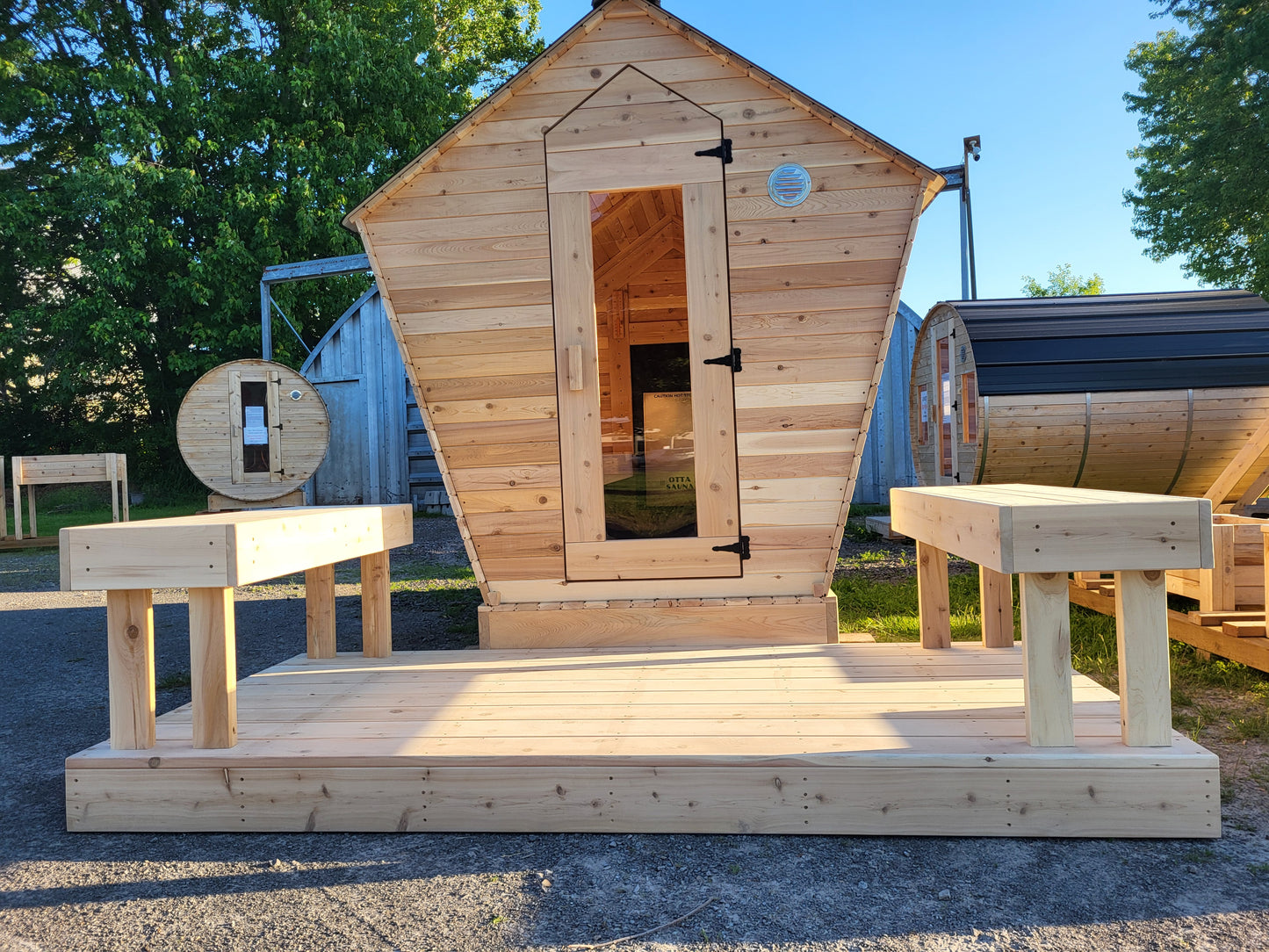 10' birdhouse sauna