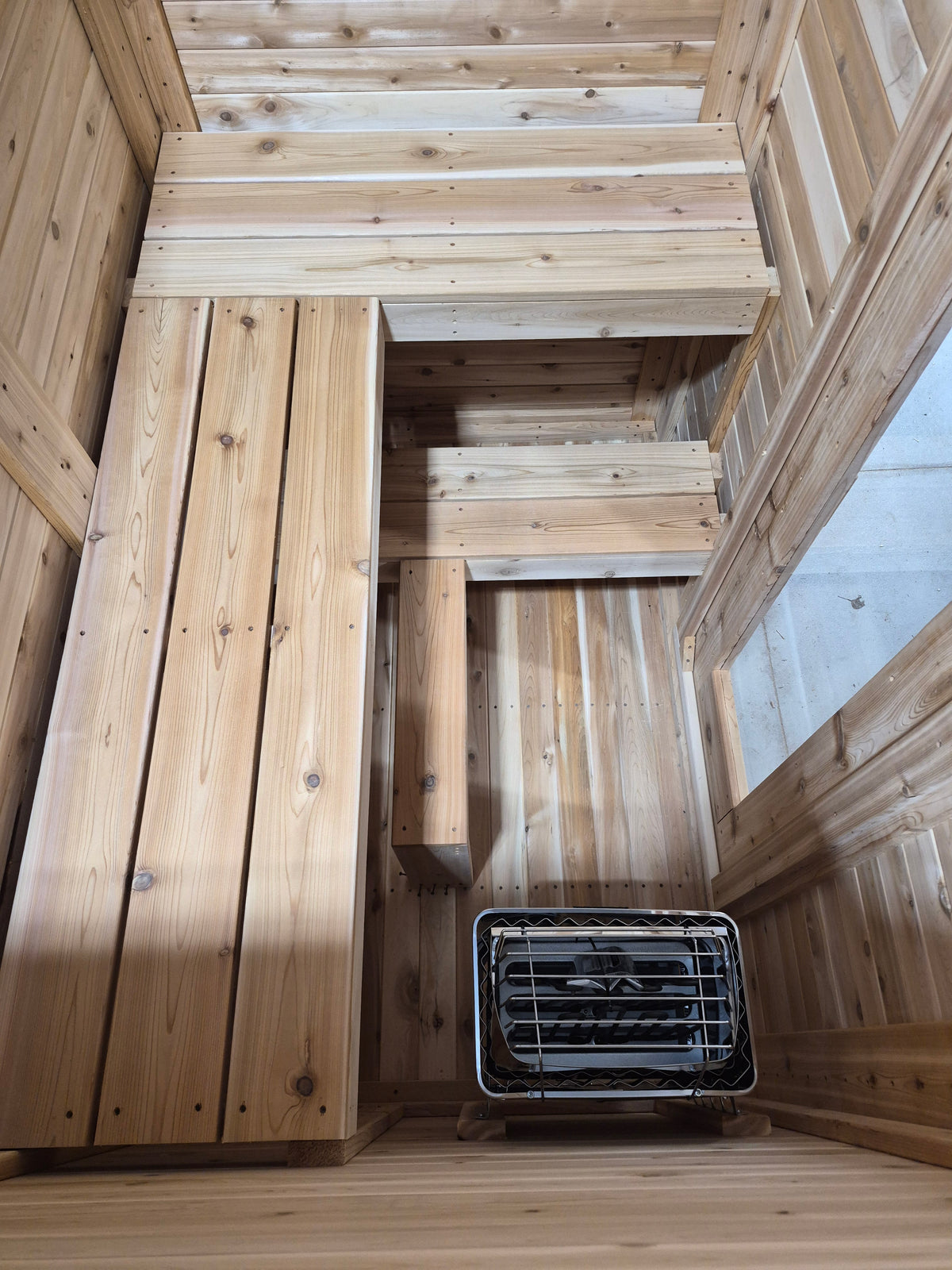 4' × 6' Indoor Finnish Sauna